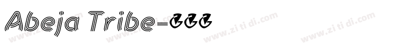 Abeja Tribe字体转换